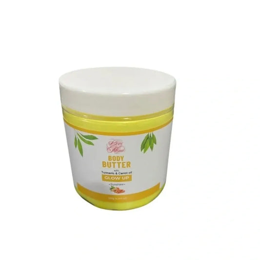 Turmeric and Carrot Body Butter- Glow UP- Hyperpigmentation